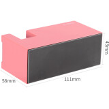 Диспенсер для клейкой ленты Deli NS121 Pink (NS121PINK)