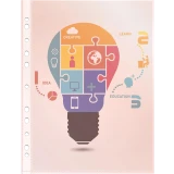 Файл-вкладыш Бюрократ 013RED (50 шт.) (-013RED)