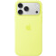 Чехол Apple iPhone 17 Pro Max Silicone Case with MagSafe Neon Yellow (MGFM4) - MGFM4FE/A