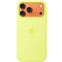 Чехол Apple iPhone 17 Pro Max Silicone Case with MagSafe Neon Yellow (MGFM4) - MGFM4FE/A - фото 2