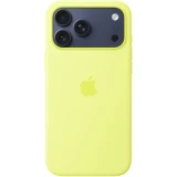 Чехол Apple iPhone 17 Pro Max Silicone Case with MagSafe Neon Yellow (MGFM4) (MGFM4FE/A)
