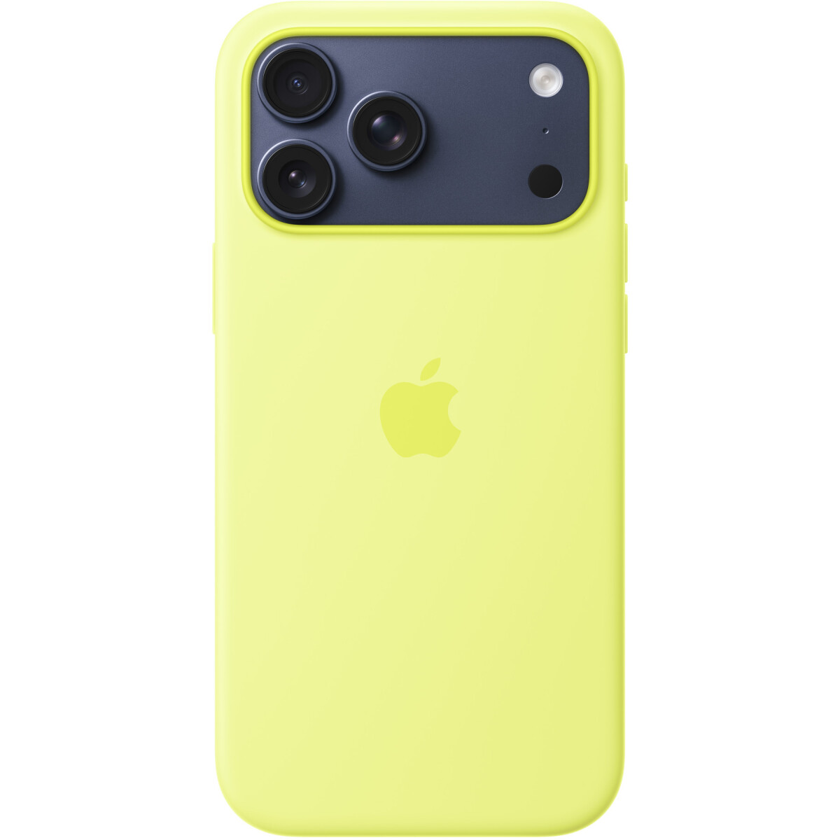 Чехол Apple iPhone 17 Pro Max Silicone Case with MagSafe Neon Yellow (MGFM4) - MGFM4FE/A - фото 3