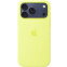 Чехол Apple iPhone 17 Pro Max Silicone Case with MagSafe Neon Yellow (MGFM4) - MGFM4FE/A - фото 3