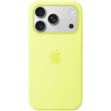 Чехол Apple iPhone 17 Pro Silicone Case with MagSafe Neon Yellow (MGFF4) (MGFF4FE/A)