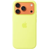 Чехол Apple iPhone 17 Pro Silicone Case with MagSafe Neon Yellow (MGFF4) (MGFF4FE/A)