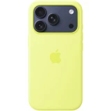 Чехол Apple iPhone 17 Pro Silicone Case with MagSafe Neon Yellow (MGFF4) (MGFF4FE/A)