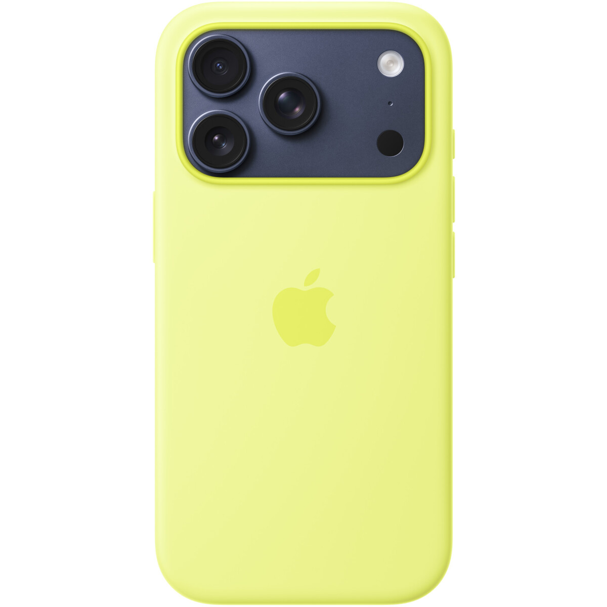 Чехол Apple iPhone 17 Pro Silicone Case with MagSafe Neon Yellow (MGFF4) - MGFF4FE/A - фото 3