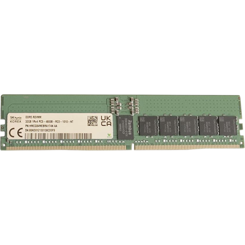 Оперативная память 32GB DDR5 4800MHz Hynix ECC Reg (HMCG84MEBRA174N) OEM