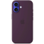 Чехол Apple iPhone 16 Silicone Case with MagSafe Plum (MYY43) - MYY43ZM/A
