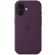Чехол Apple iPhone 16 Silicone Case with MagSafe Plum (MYY43) - MYY43ZM/A - фото 5