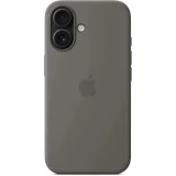 Чехол Apple iPhone 16 Silicone Case with MagSafe Stone Grey (MYY33) (MYY33(FE, ZM)/A)