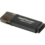 USB Flash накопитель 4Gb GoPower HIT Black (00-00035945)