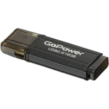 USB Flash накопитель 16Gb GoPower HIT Black (00-00035946)