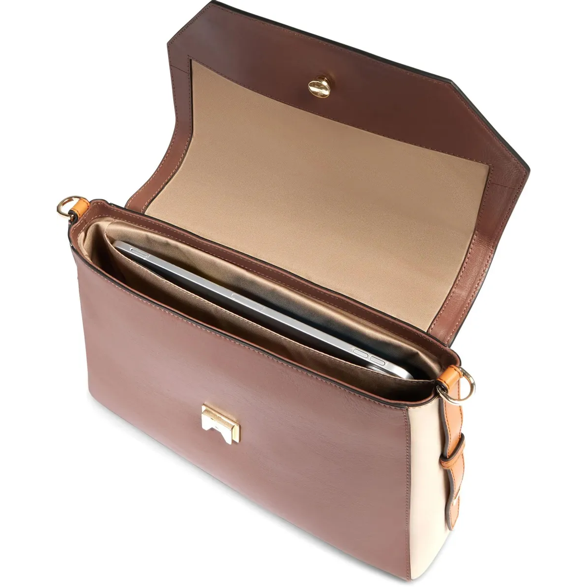 Сумка для ноутбука Piquadro Women's Satchel Bag Brown (BD6777W92/MBE) - фото 3