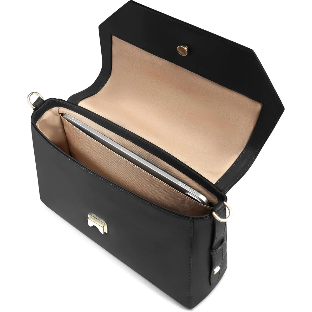 Сумка для ноутбука Piquadro Women's Satchel Bag Black (BD6777W92/N) - фото 4