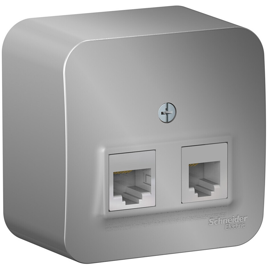 Розетка RJ-45/RJ-11 Systeme Electric BLNIA045113