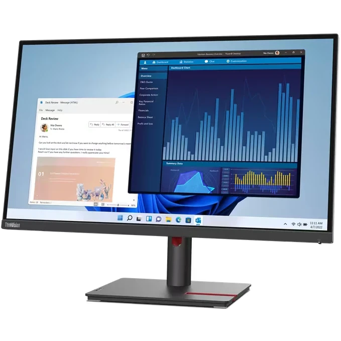 ..... Монитор Lenovo 27" ThinkVision T27p-30 (63A9GAT1EU) (С555) Б/У - фото 2