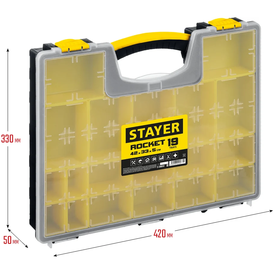 Органайзер для инструментов STAYER 2-38032_Z01 - фото 2