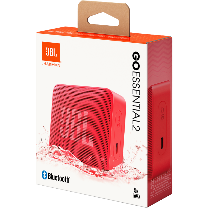 Портативная акустика JBL GO Essential 2 Red - JBLGOES2RED - фото 9
