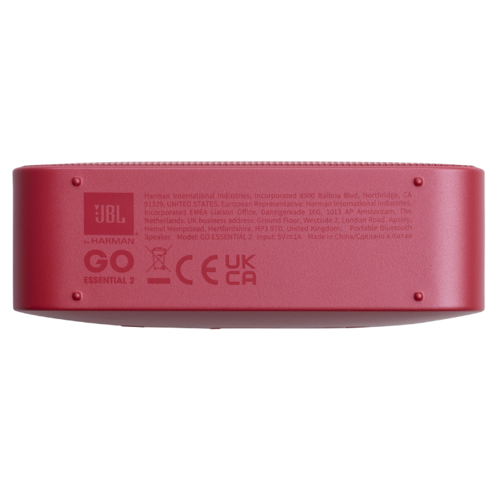 Портативная акустика JBL GO Essential 2 Red - JBLGOES2RED - фото 8