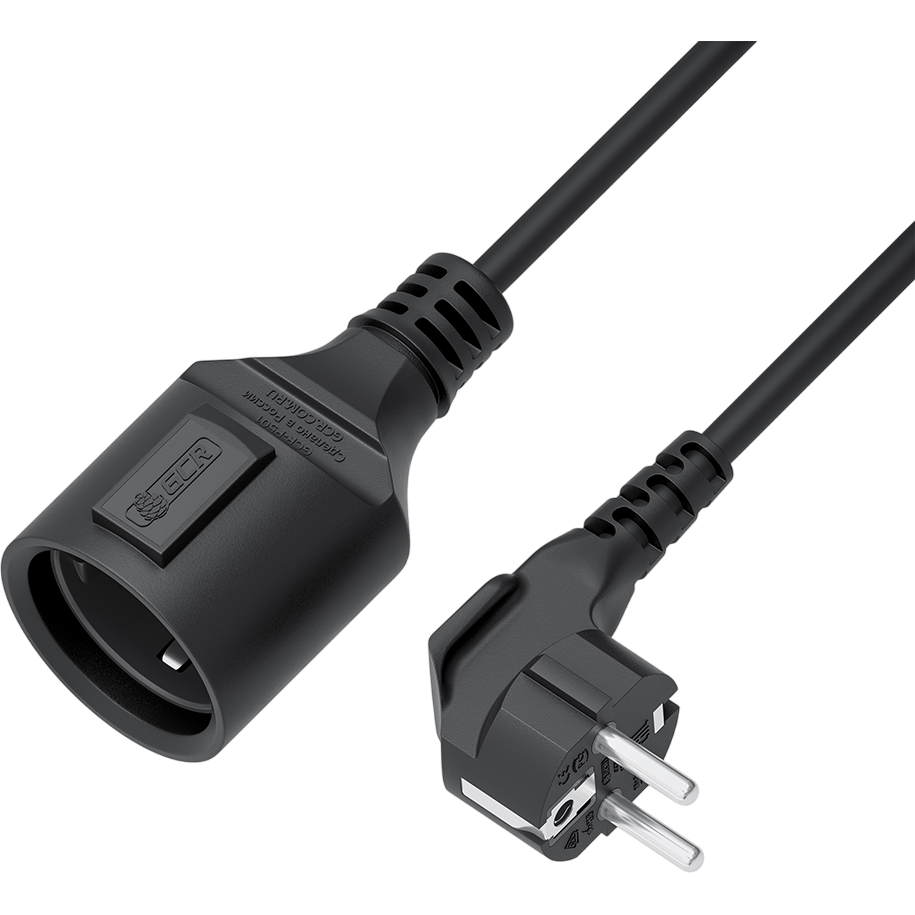 Кабель питания Schuko - Schuko, 15м, Greenconnect GCR-56425