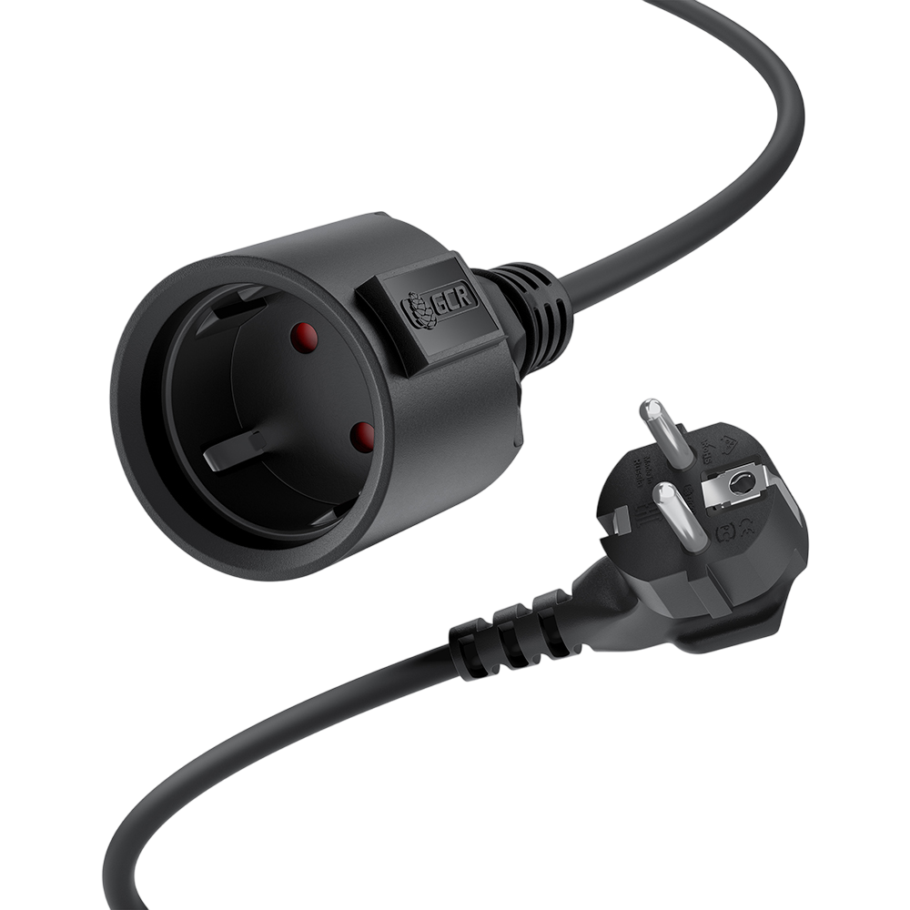 Кабель питания Schuko - Schuko, 15м, Greenconnect GCR-56425 - фото 2