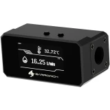 Датчик температуры и потока для СЖО Barrow FBFT08 Black (CH1039)