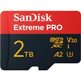 Карта памяти 2Tb MicroSD SanDisk Extreme Pro + SD адаптер (SDSQXCD-2T00-GN6MA)