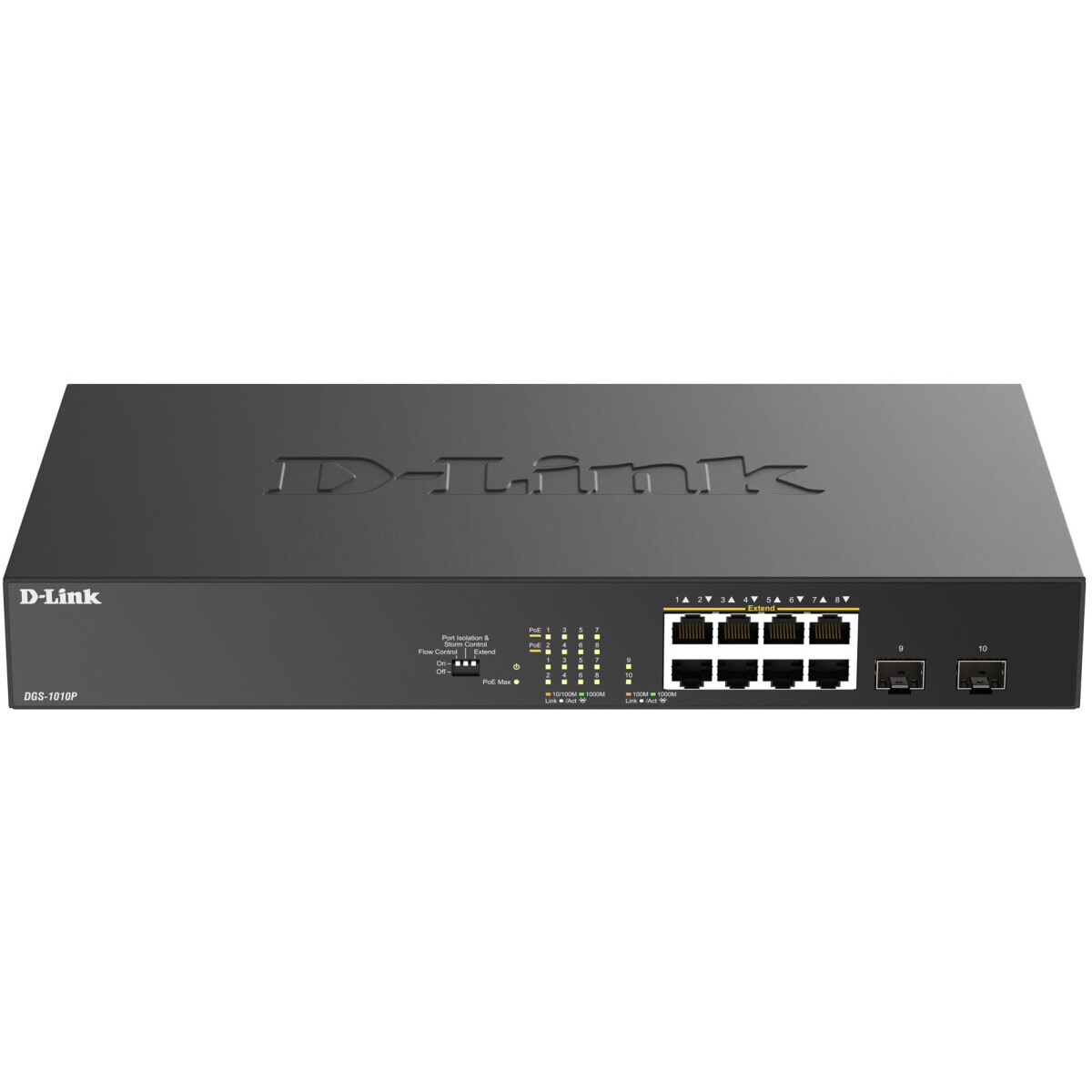 Коммутатор (свитч) D-Link DGS-1010P