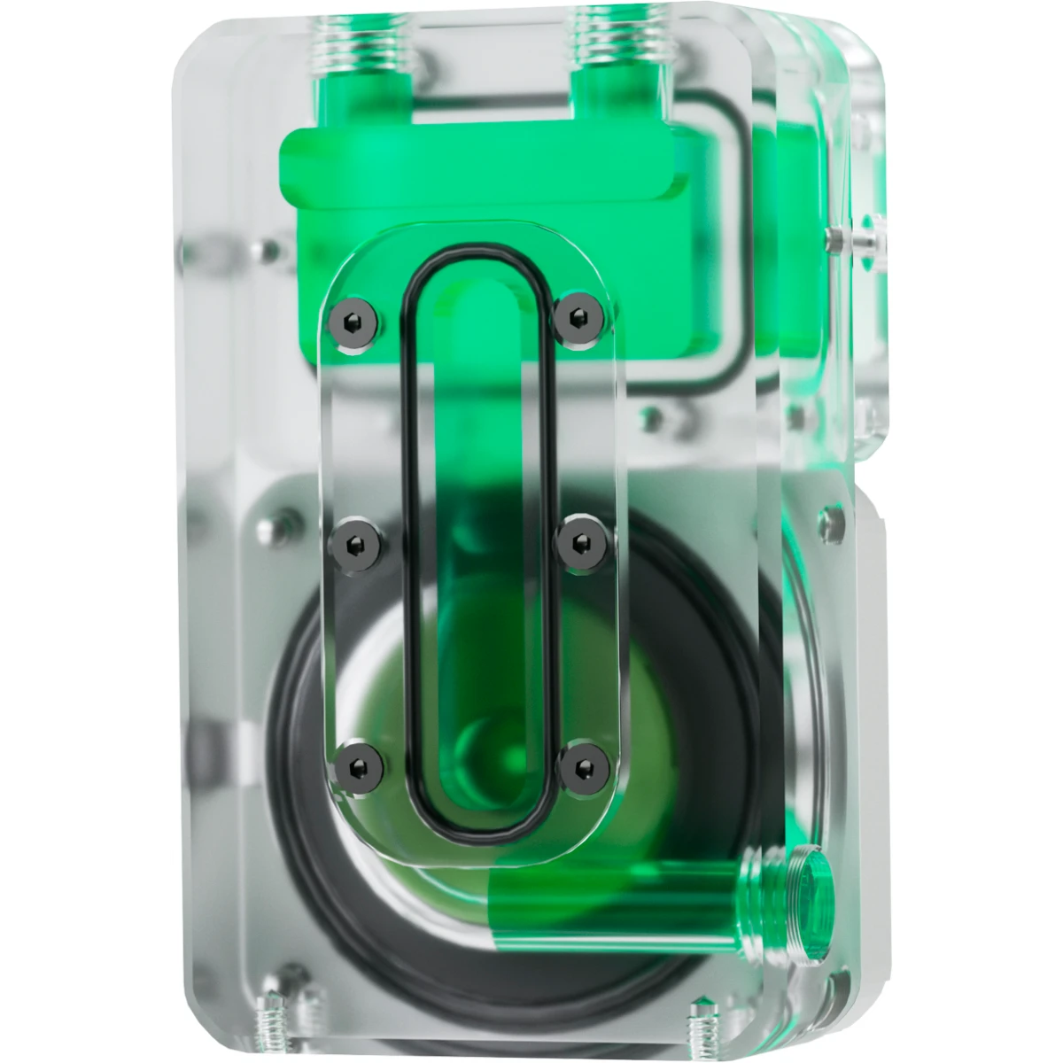 Резервуар с помпой для СЖО Barrow SPD10-T Glacial White (BA3099)