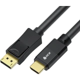 Кабель DisplayPort (M) - HDMI (M), 3м, Greenconnect GCR-55528