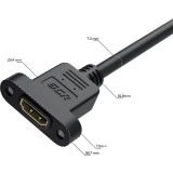 Кабель удлинительный HDMI - HDMI, 1.5м, Greenconnect GCR-56013