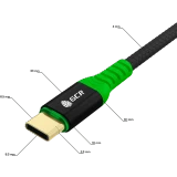 Кабель USB Type-C - USB Type-C, 1.5м, Greenconnect GCR-56751