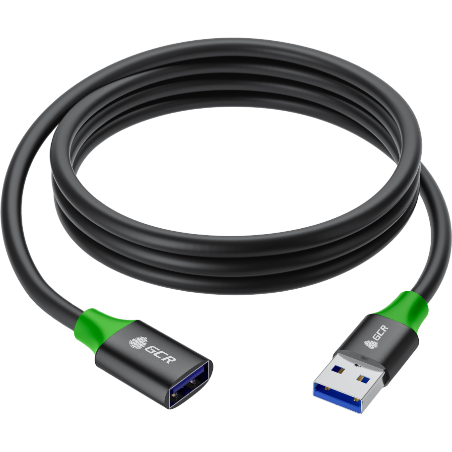 Кабель удлинительный USB A (M) - USB A (F), 1м, Greenconnect GCR-55279 - фото 2
