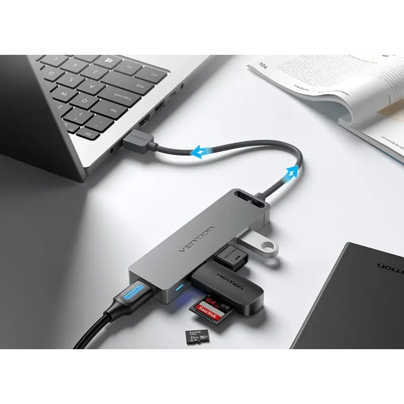 USB-концентратор Vention CHLHF - фото 3