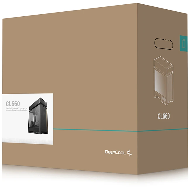 Корпус DeepCool CL660 Black - R-CL660-BKNNA0-G-1 - фото 11