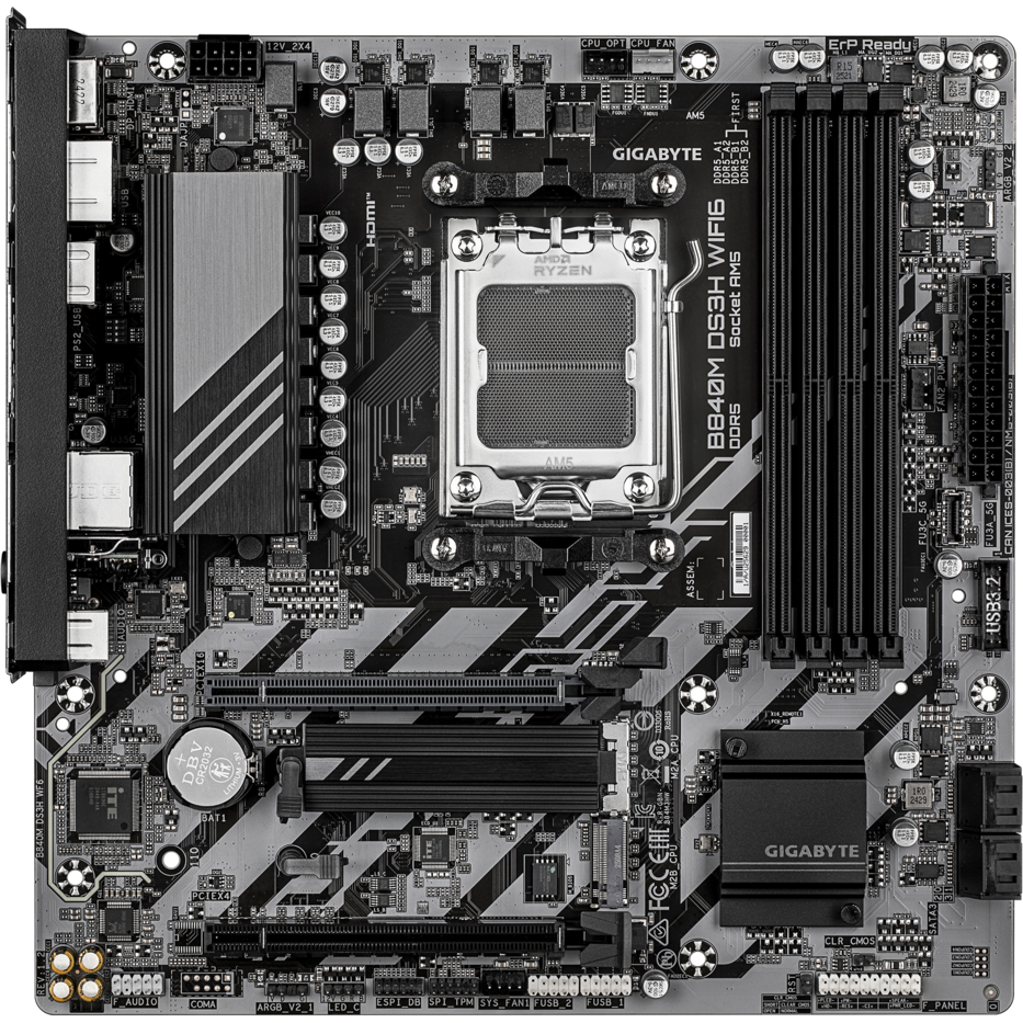 Материнская плата Gigabyte B840M DS3H WIFI6 (rev. 1.2)