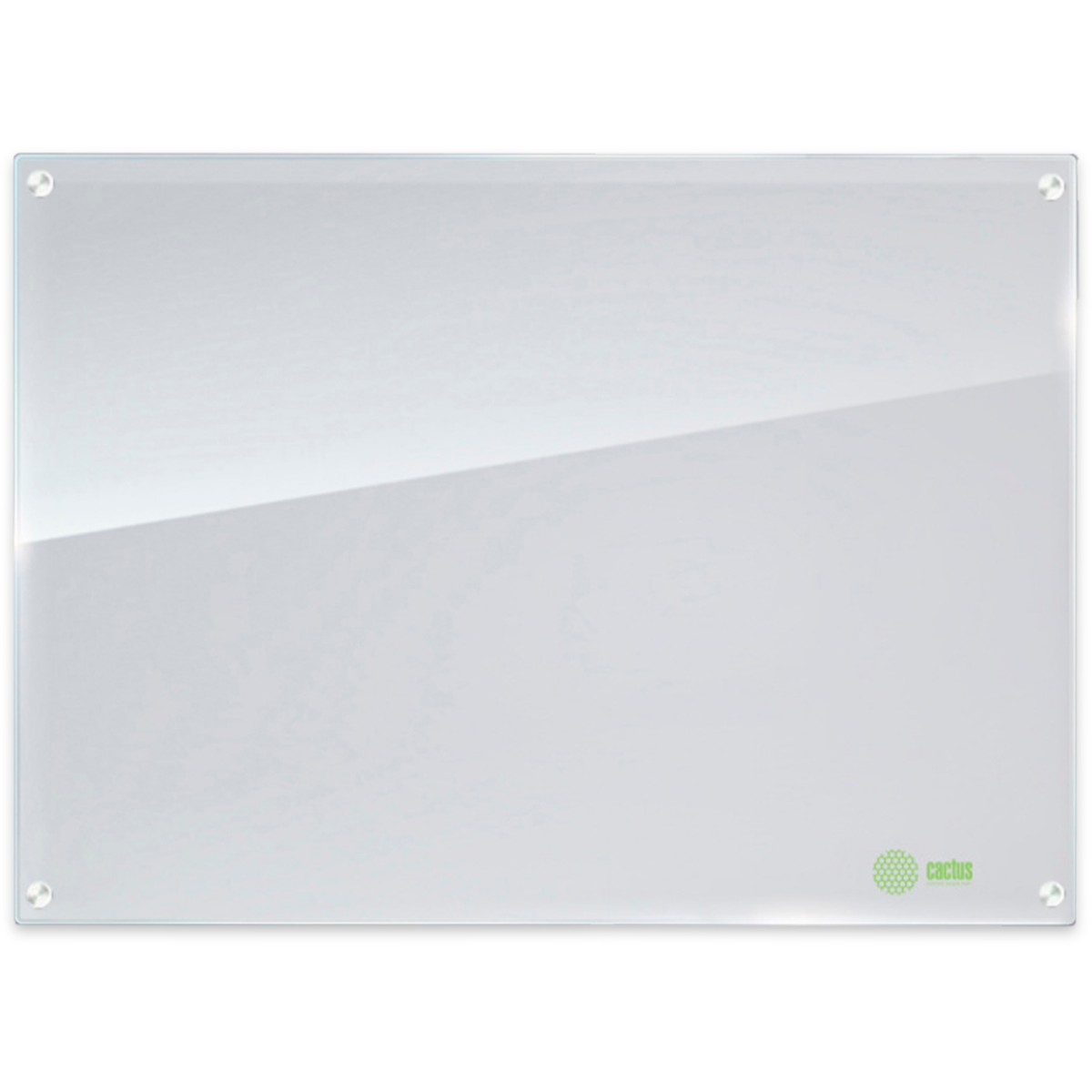 Стеклянная доска Cactus CS-GBD-90X120-WT-TM