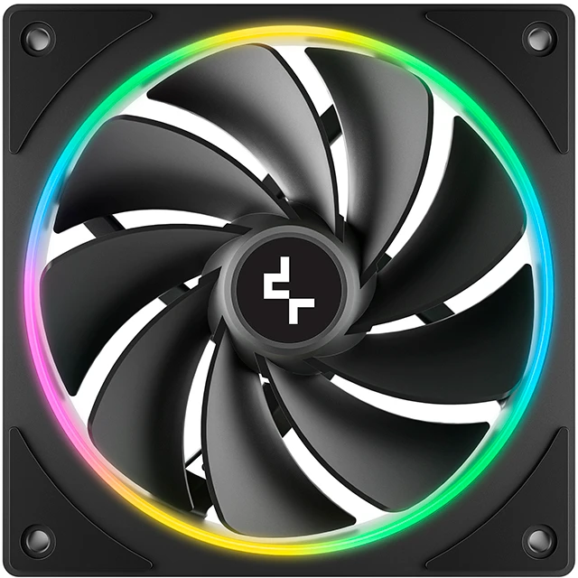 Вентилятор для корпуса DeepCool FL12R SE - R-FL12RSE-BKAPN1-G - фото 2