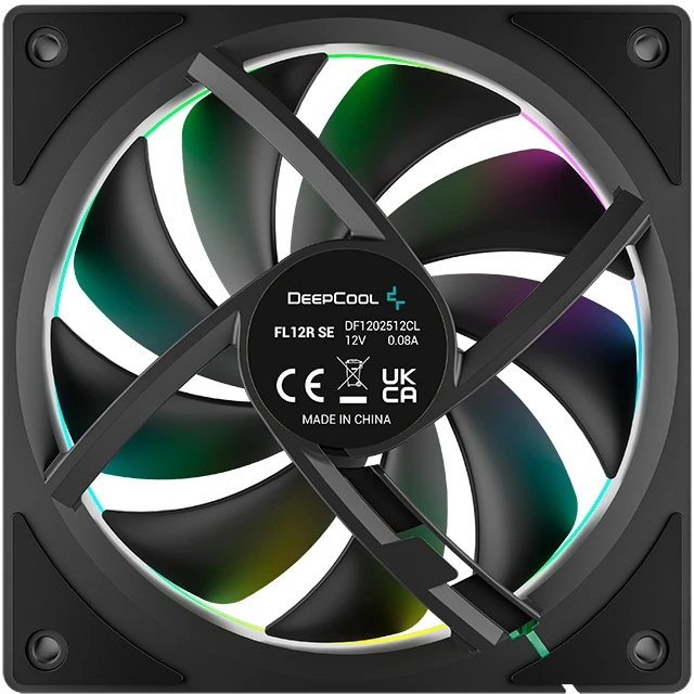 Вентилятор для корпуса DeepCool FL12R SE - R-FL12RSE-BKAPN1-G - фото 3