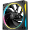 Вентилятор для корпуса DeepCool FL12R SE (3 шт.) - R-FL12RSE-BKAPN3-G - фото 2