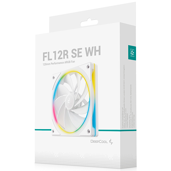 Вентилятор для корпуса DeepCool FL12R SE WH - R-FL12RSE-WHAPN1-G - фото 6