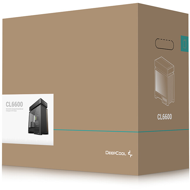 Корпус DeepCool CL6600 Black - R-CL6600-BKNNA0-G-1 - фото 11