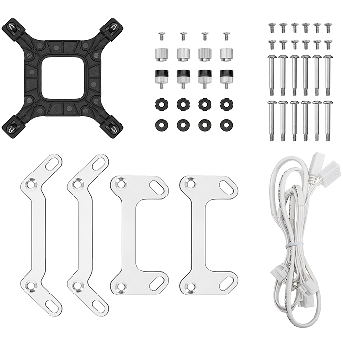 Система жидкостного охлаждения DeepCool LQ360 ULTRA ARGB WH - R-LQ360-WHASMC-G-1 - фото 5