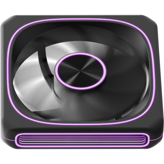 Вентилятор для корпуса Formula Air Fusion 1 BK ARGB - AIR FUSION 1 BK - фото 3