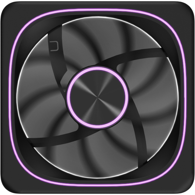 Вентилятор для корпуса Formula Air Fusion 1 BK Reverse ARGB