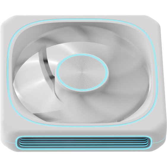 Вентилятор для корпуса Formula Air Fusion 1 WH ARGB - AIR FUSION 1 WH - фото 3