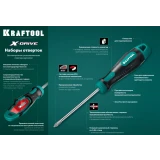 Набор отвёрточный KRAFTOOL 250081-H8