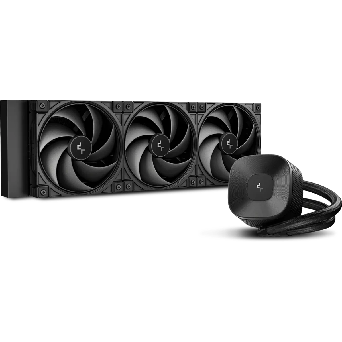 Система жидкостного охлаждения DeepCool LE360 V2 ZERO DARK - R-LE360ZERO-BKLNMD-G-1