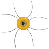 Катушка для триммера Denzel 96358